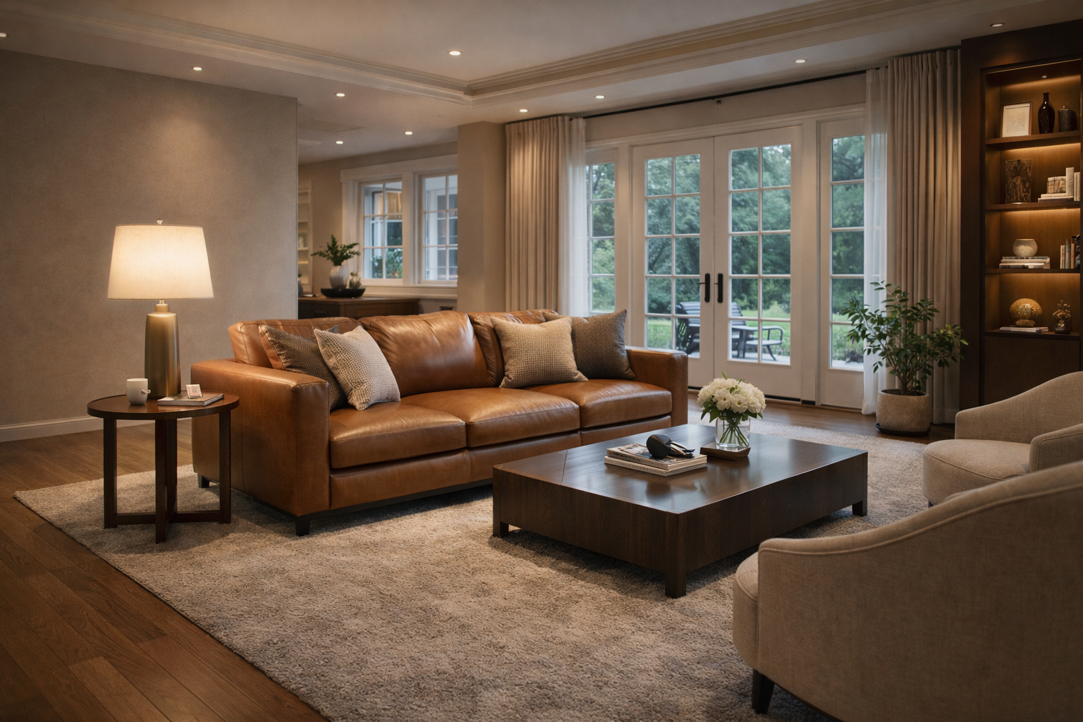 거실 인테리어 시공 사례